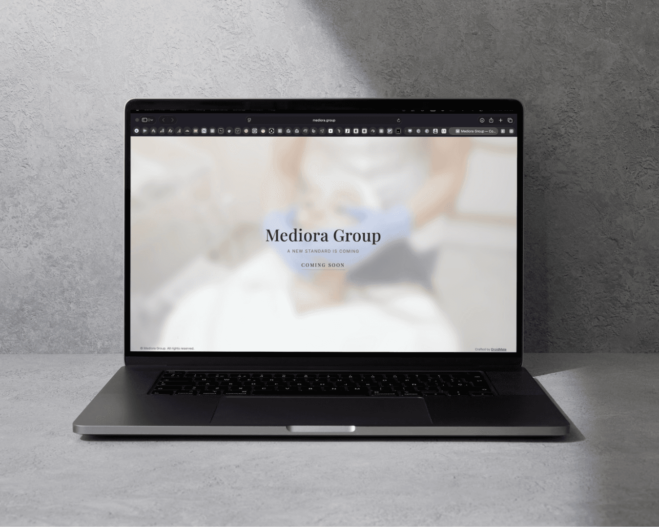 Mediora Group portfolio fotografija Mediora Group - web dizajn slučaj uspeha sa rezultatima